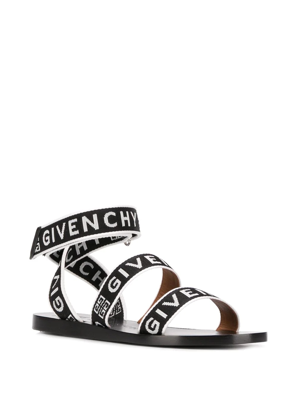 logo strappy sandals - 2