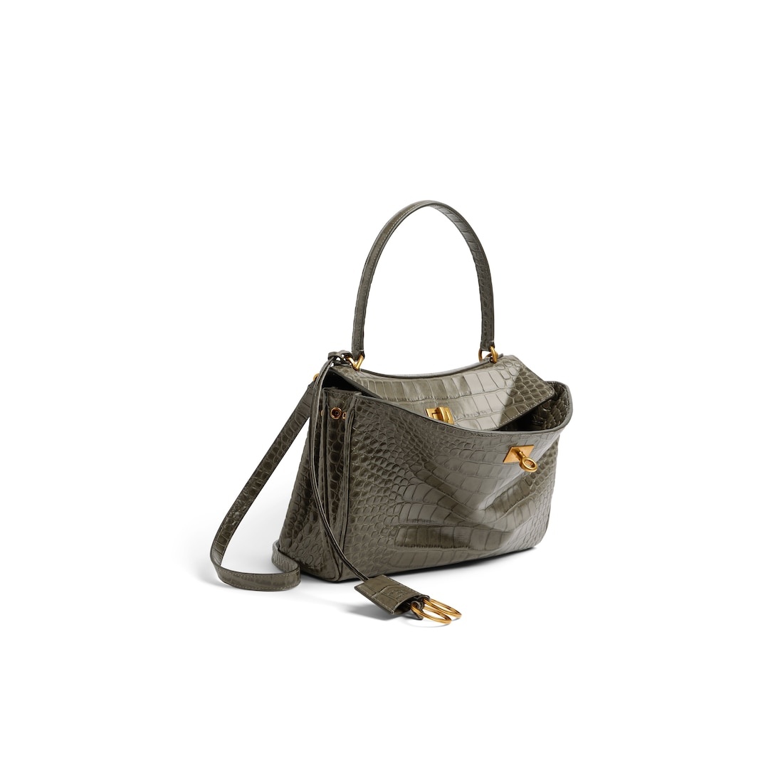 Women's Rodeo Handbag Small  in Army Green - 2