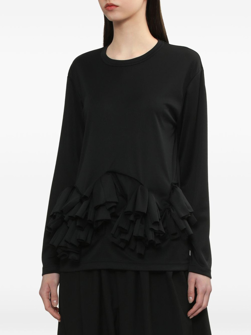 Comme des Garçons Comme des Garçons ruffled top outlook