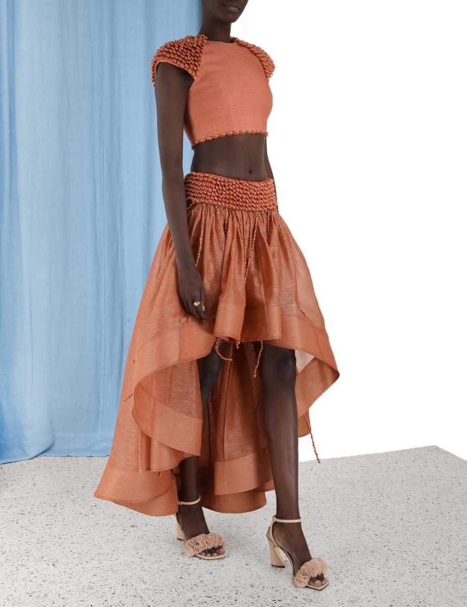 COASTER EMBELLISHED MAXI SKIRT - 2