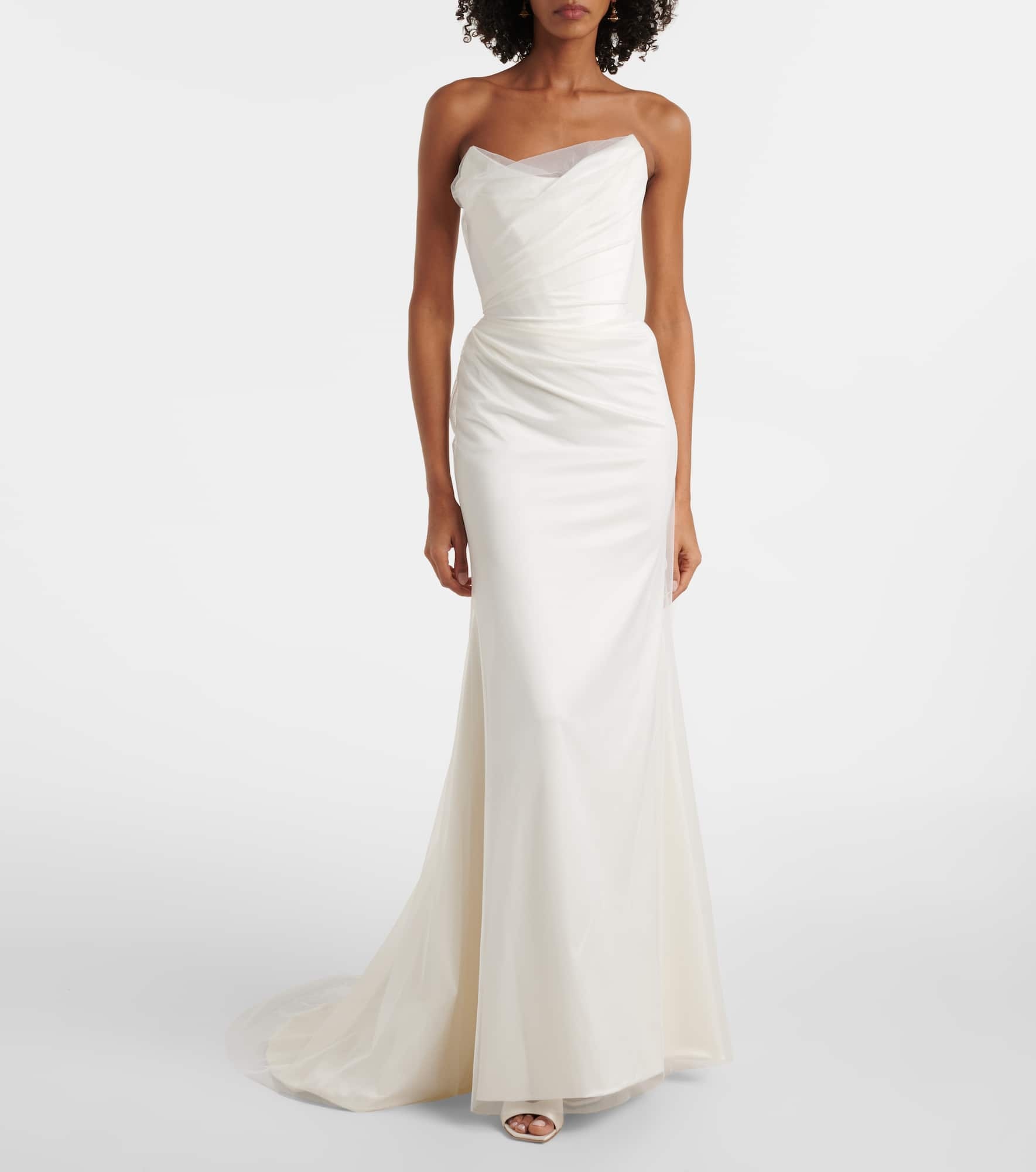 Bridal Nova Reha tulle and satin gown - 2