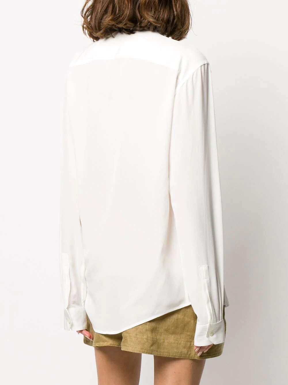 concealed placket shirt - 4