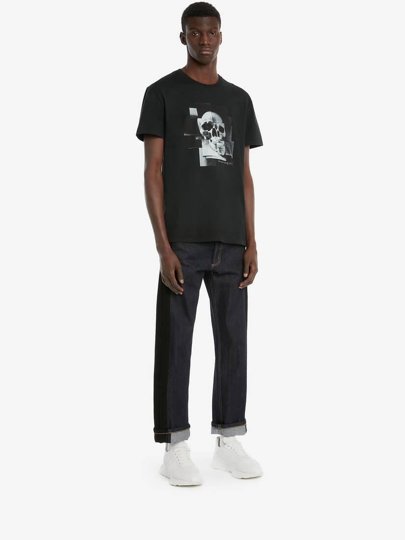 Side Insert Jeans in Indigo - 3
