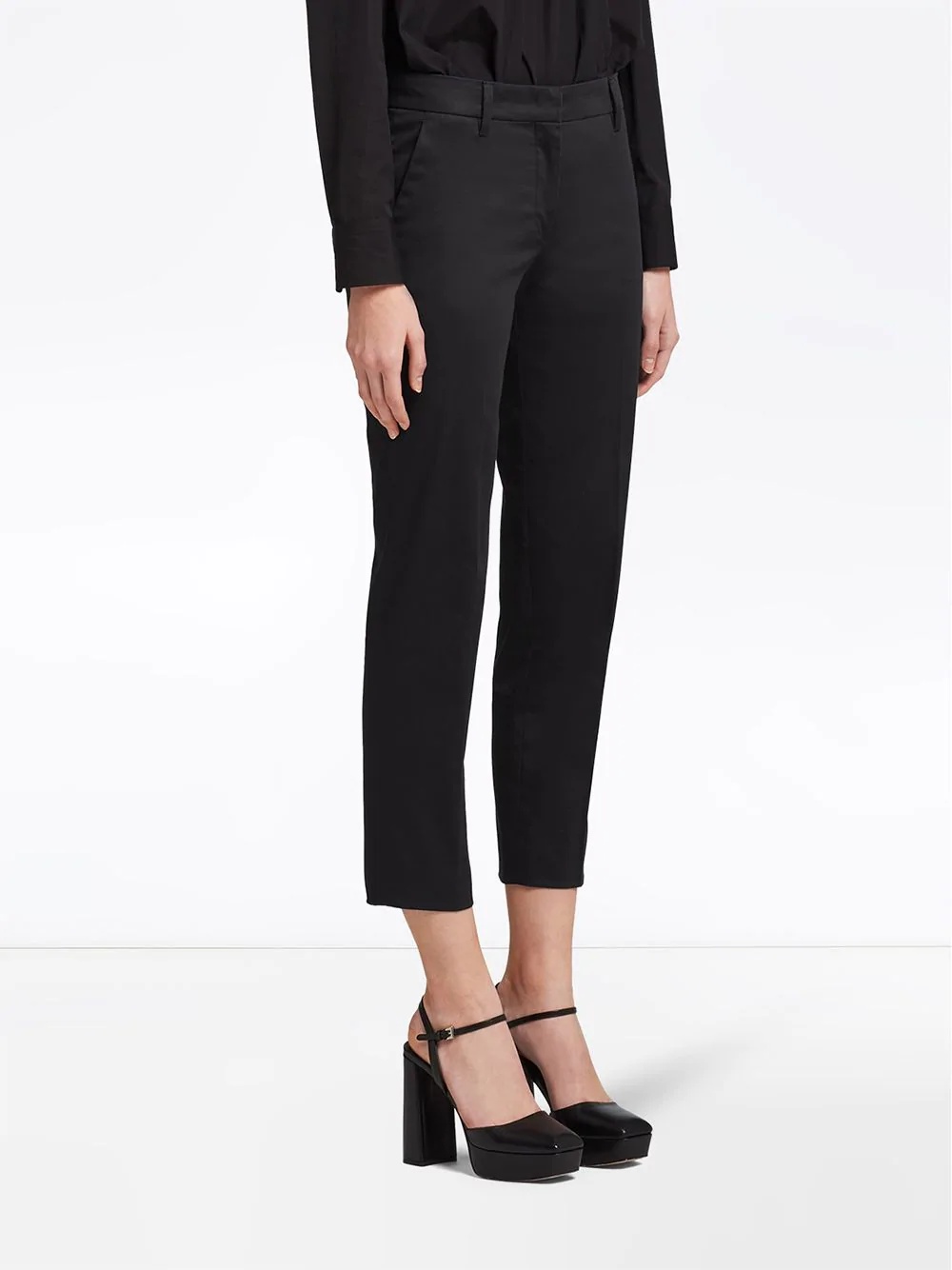 cropped tailored trousers - 3