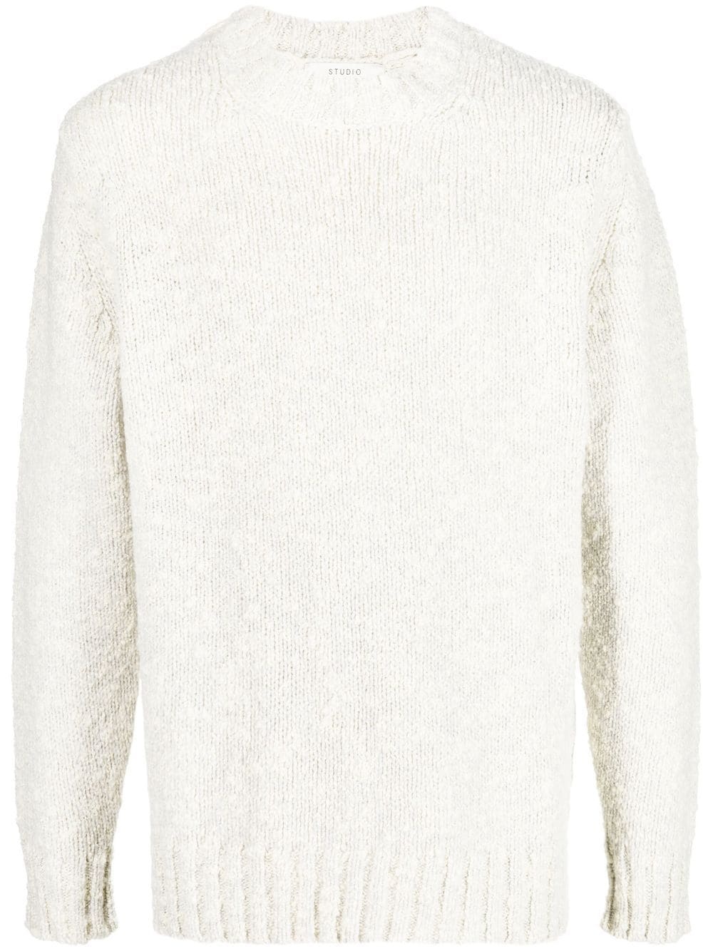 wool knit jumper - 1