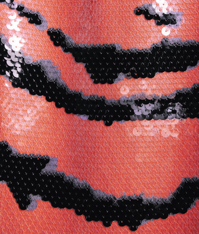 인쇄 된 sequins 스커트 4