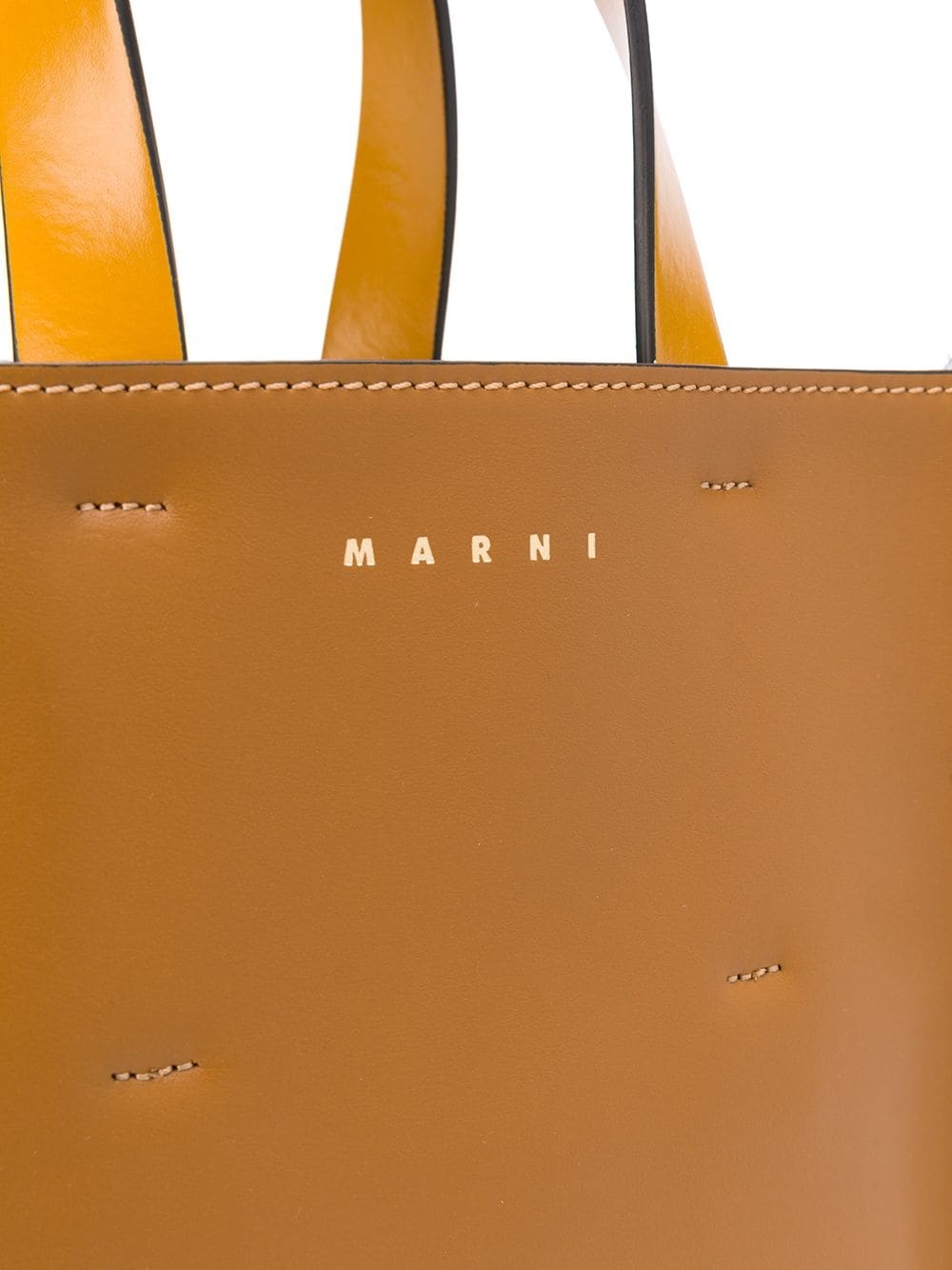 mini Museo two-tone tote bag - 4