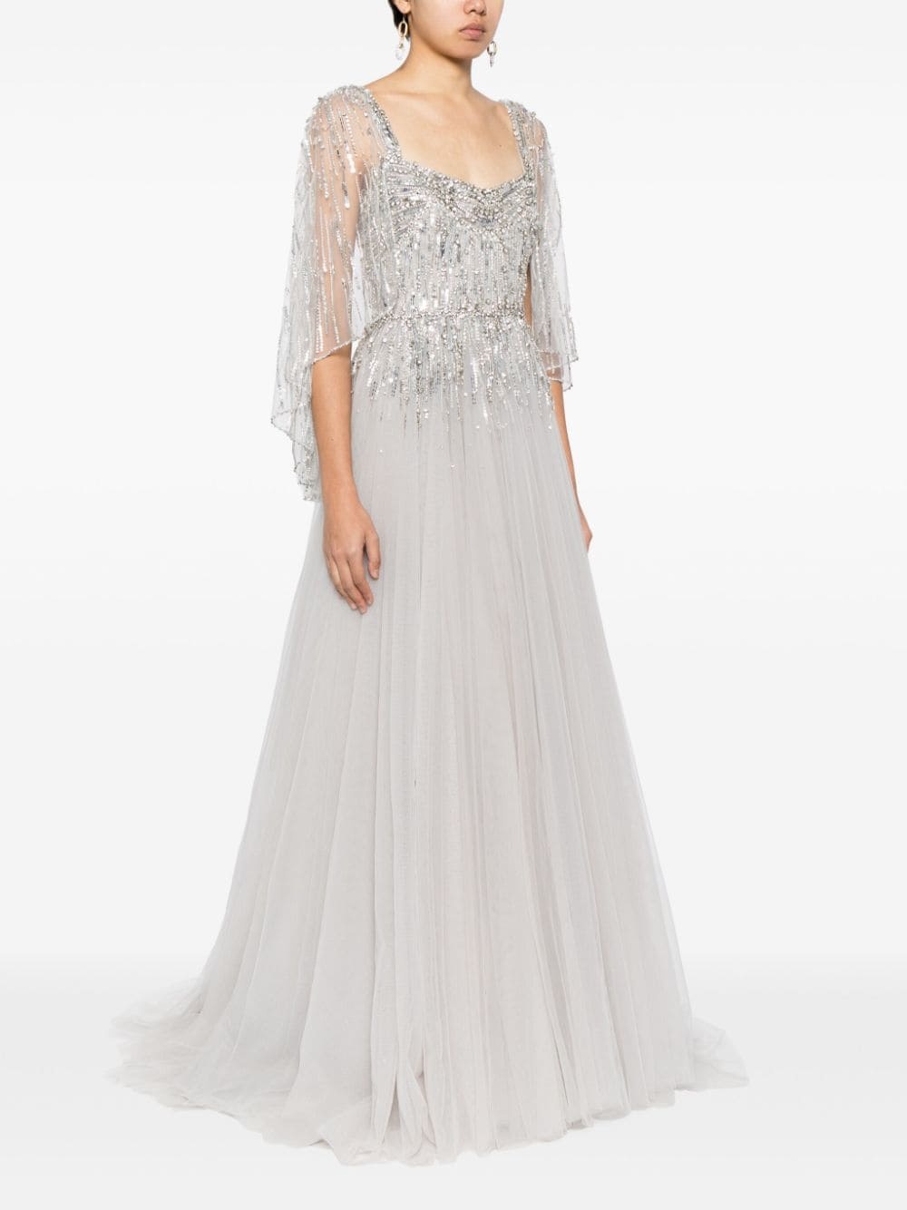 Bunny Blooms sequin-embellished gown - 3