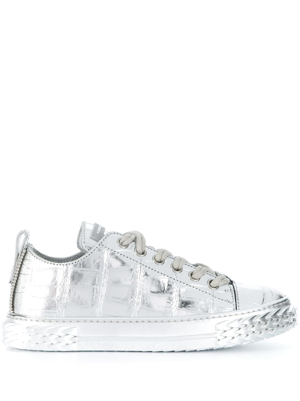 Blabber metallic low-top sneakers - 1