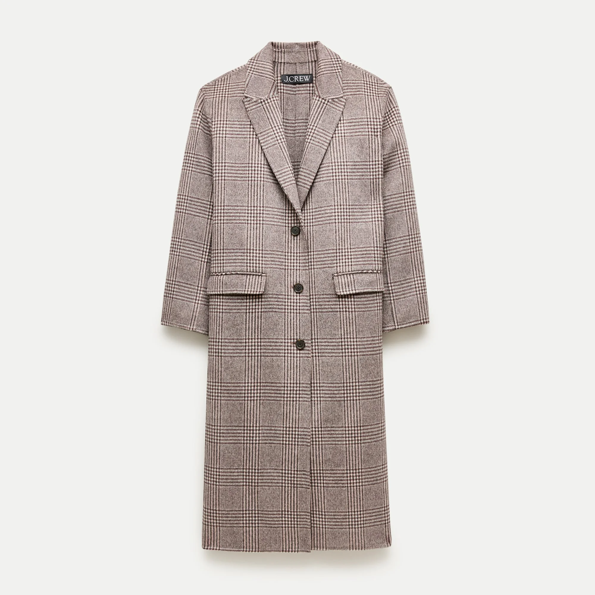 Chiara coat in plaid double faced - 1
