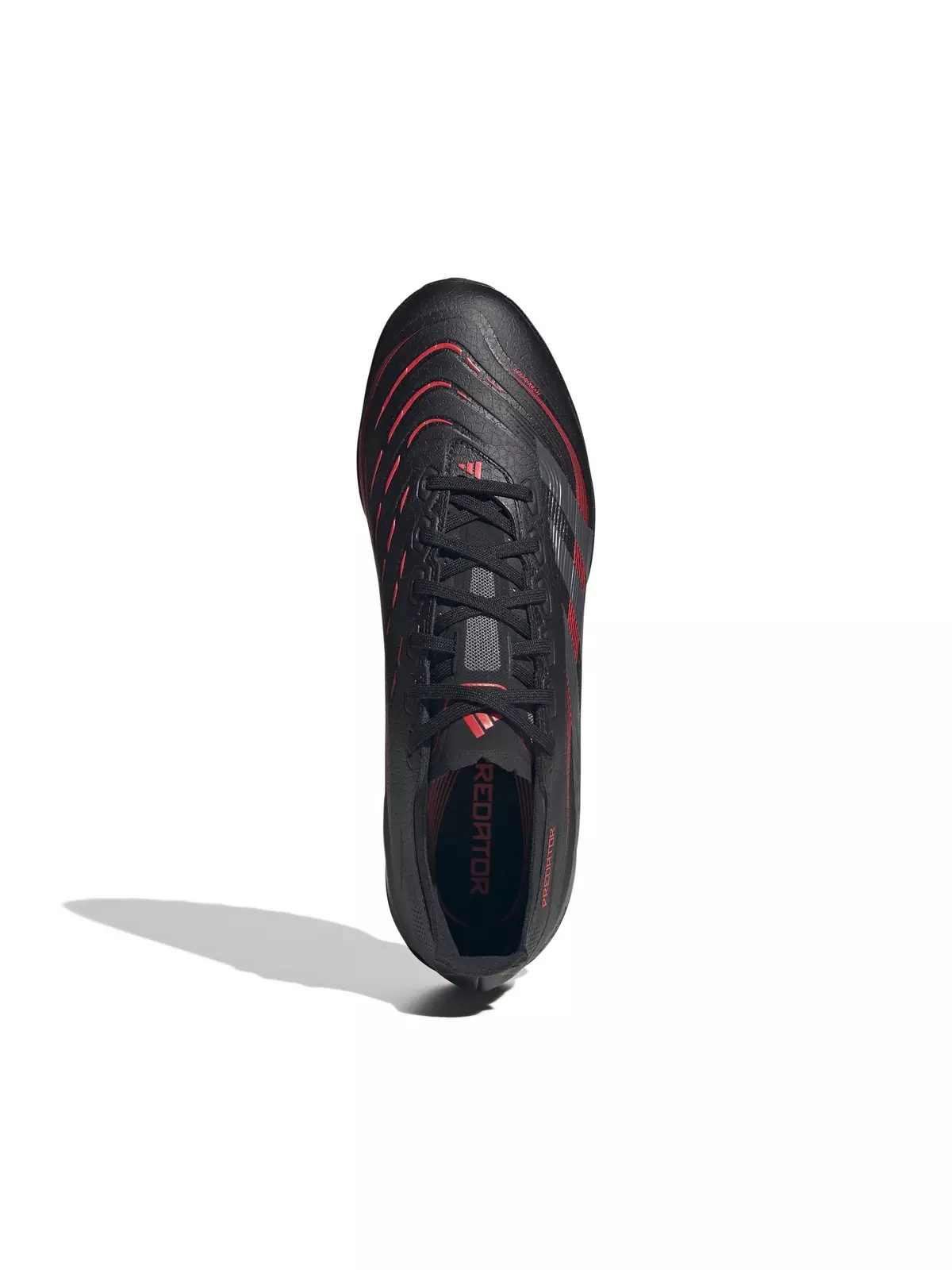 Predator League Turf "Core Black/Grey Four/Lucid Red" Unisex Soccer Shoe - 5