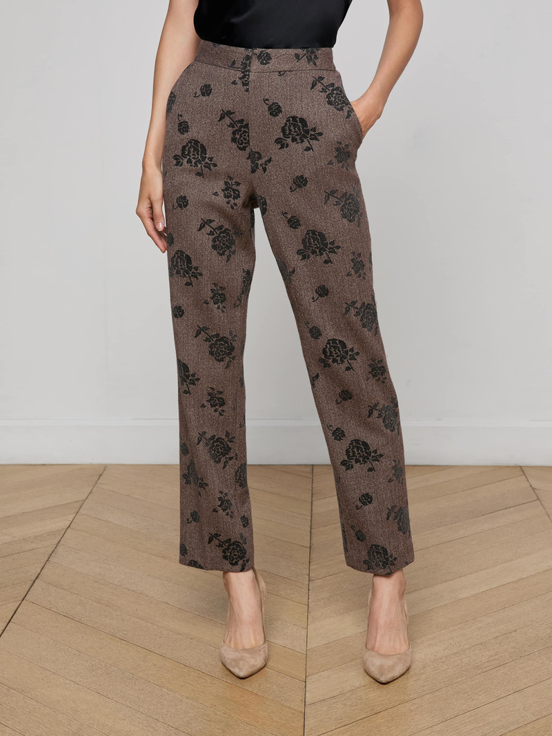 Rebel Flocked Trouser 3