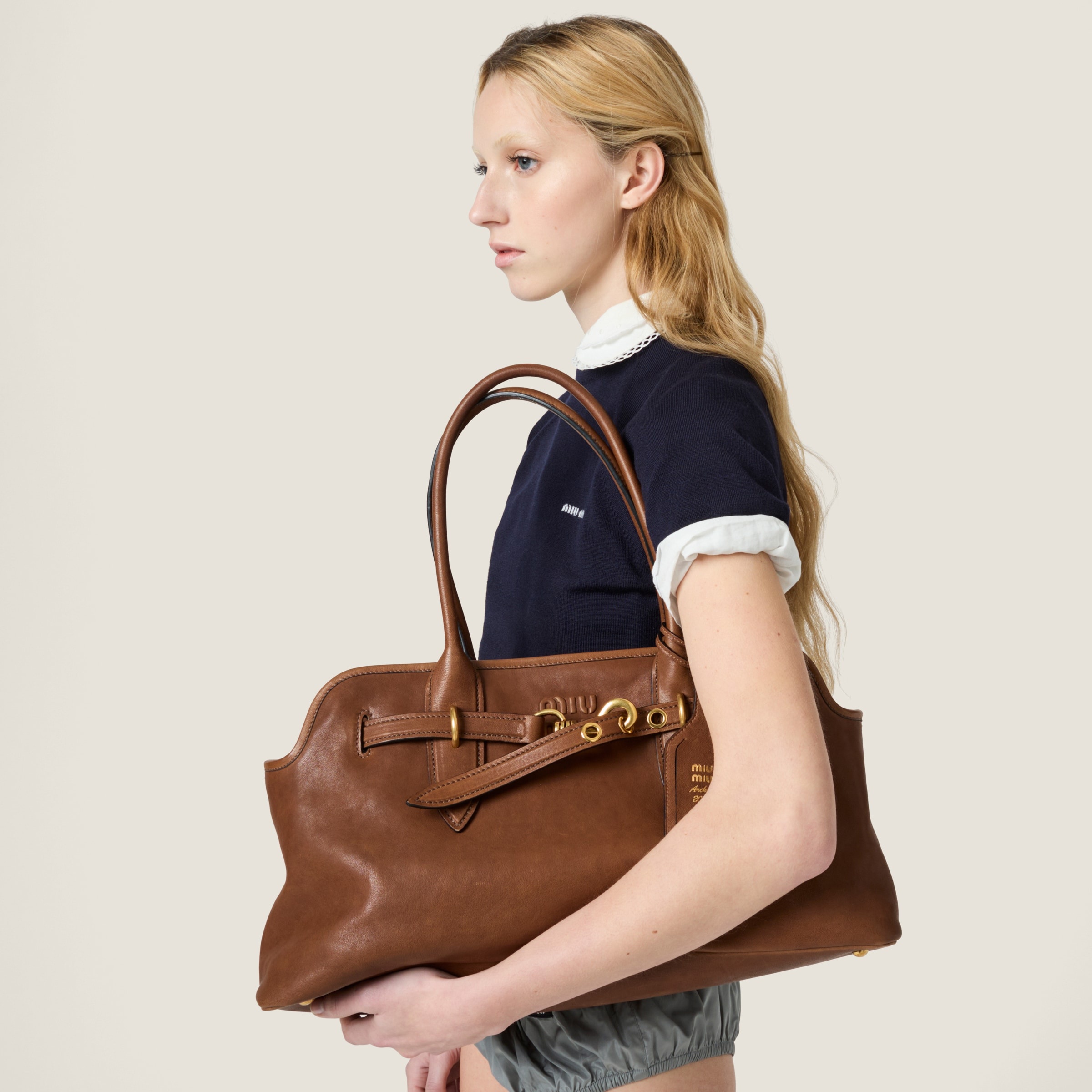 Aventure nappa leather bag - 5