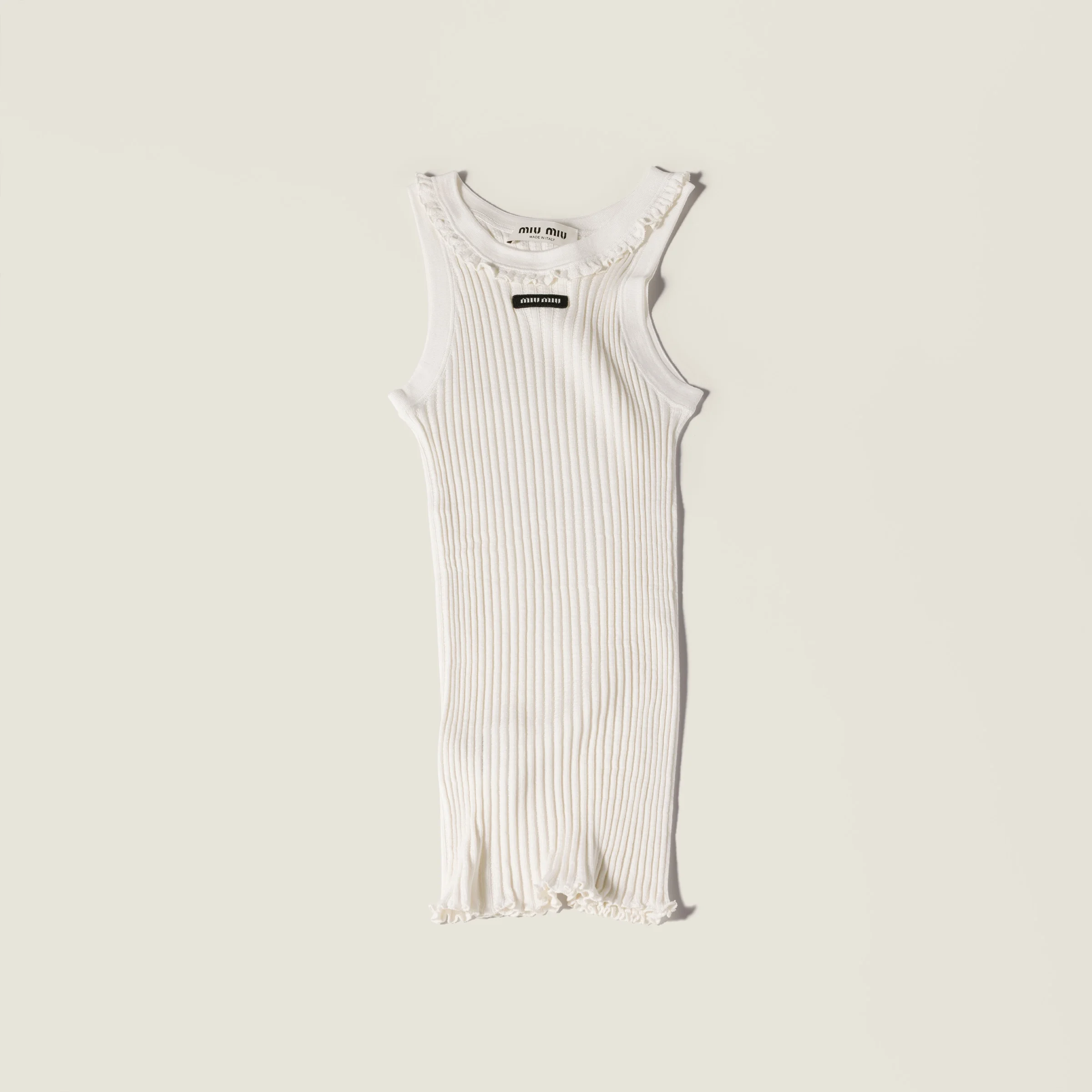 Silk tank top - 1