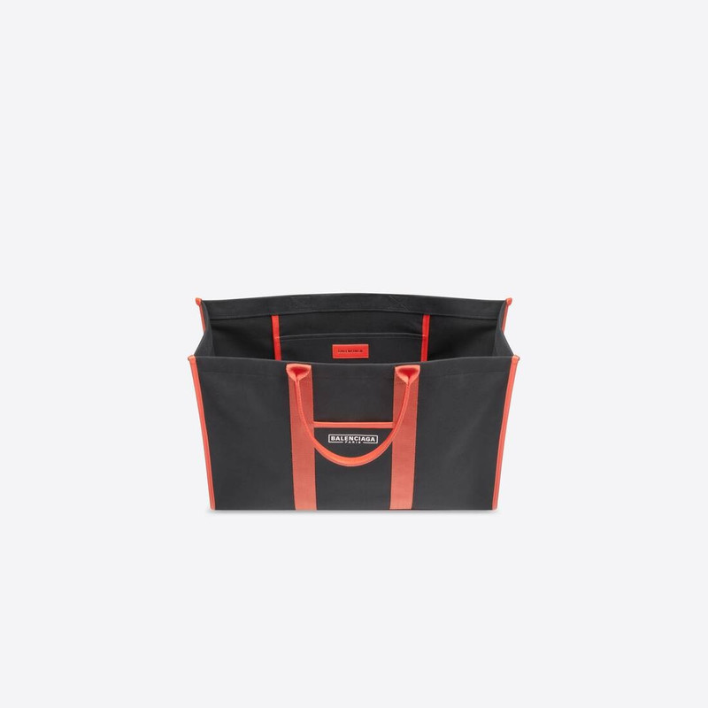 Men's Hardware Large Tote Bag in Black 5