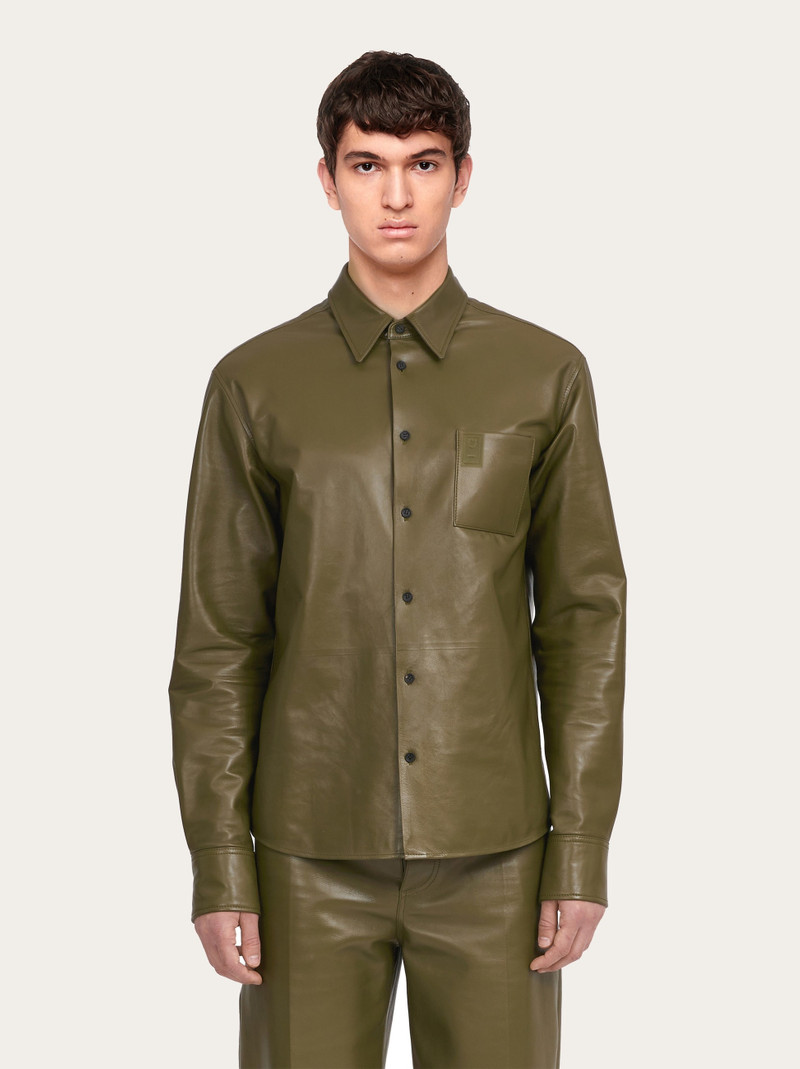 FERRAGAMO Nappa shirt outlook