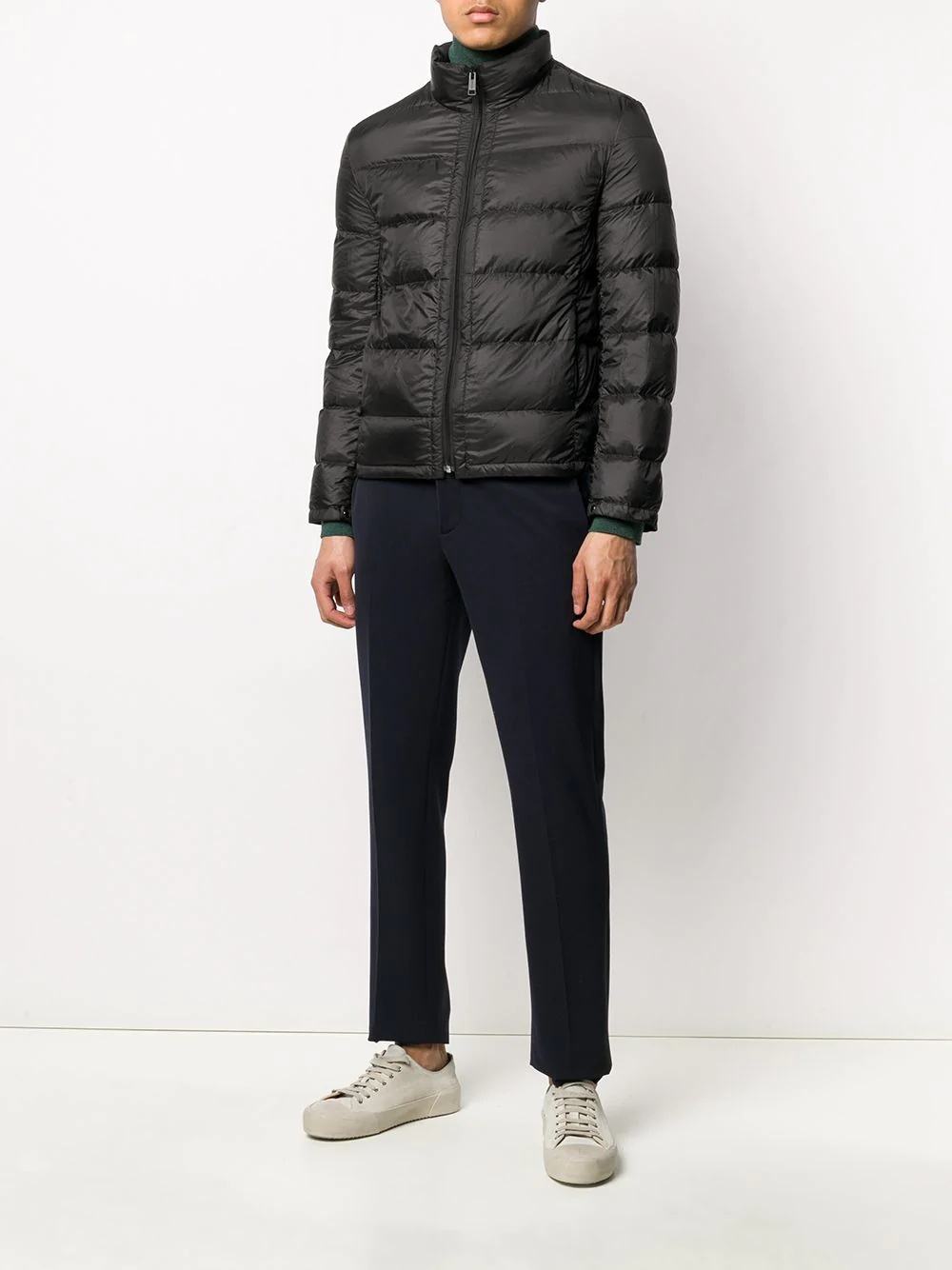 layered padded jacket - 6