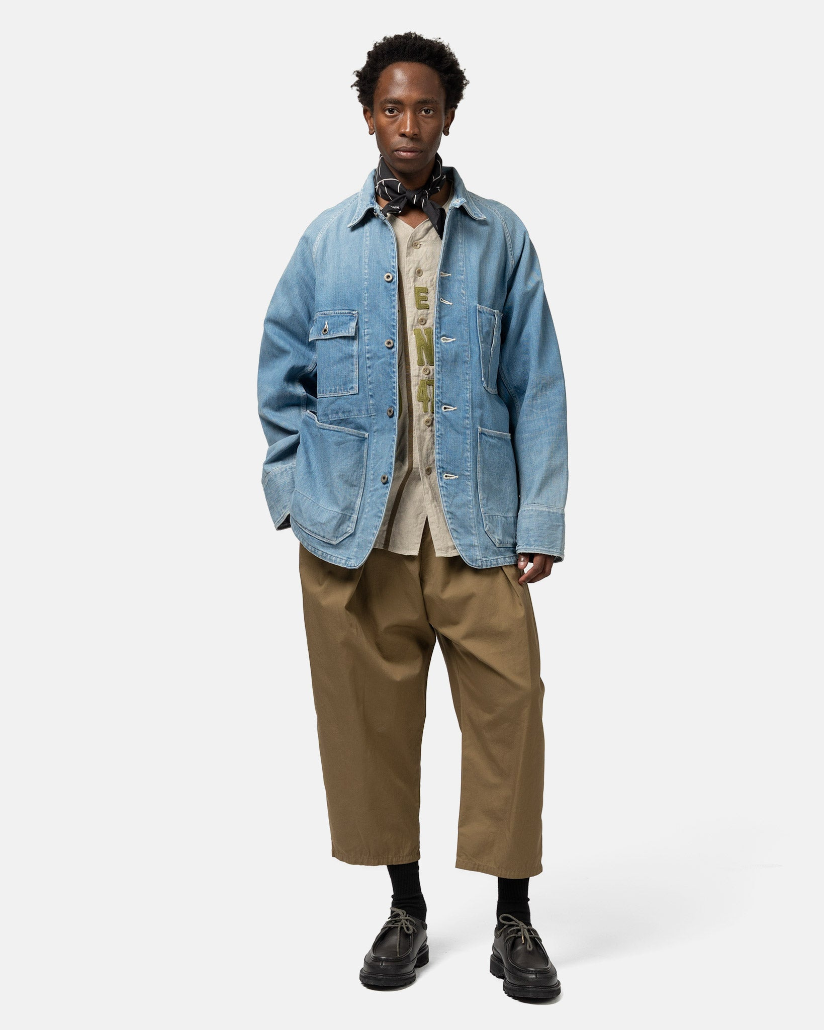 12oz Denim CACTUS Coverall (MidTone) - 2