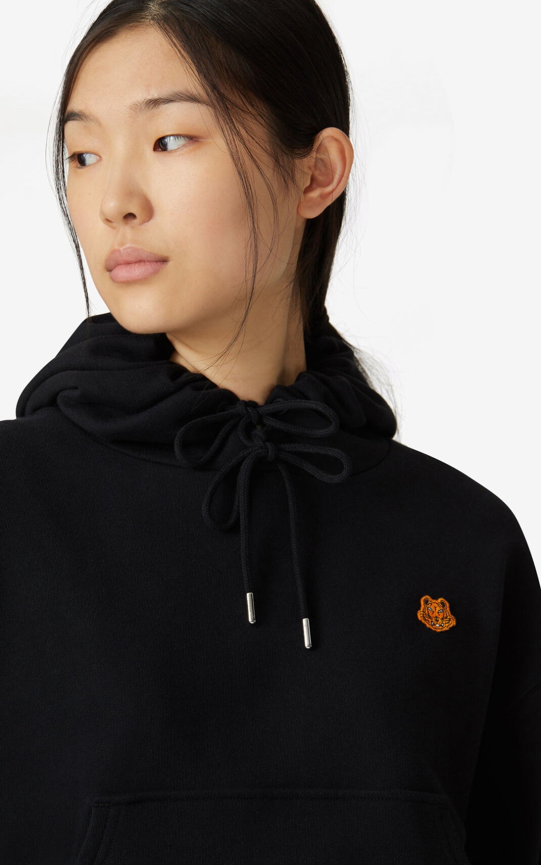 Tiger Crest boxy hooded sweatshirt - 2