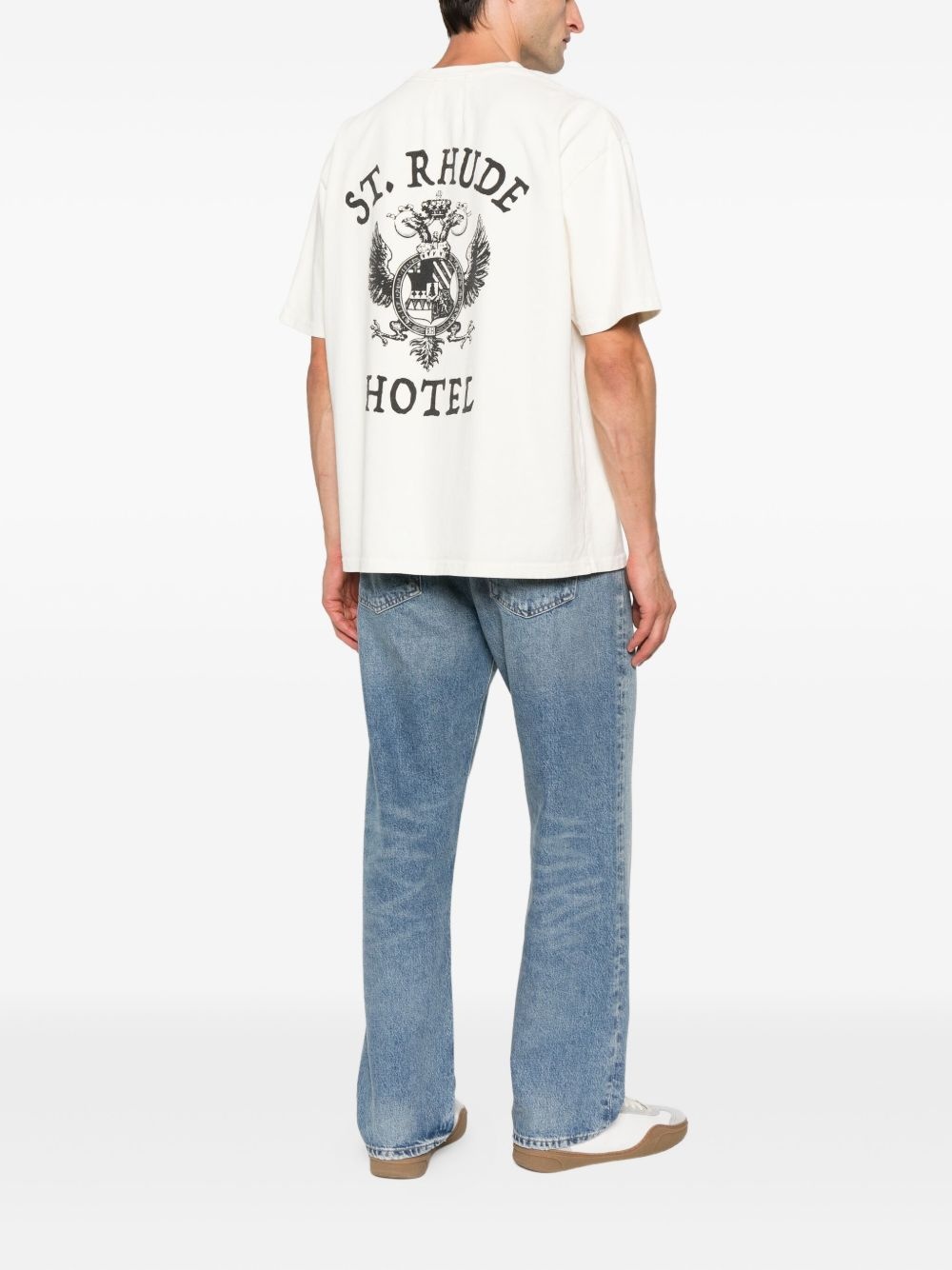 eagle-print T-shirt - 2
