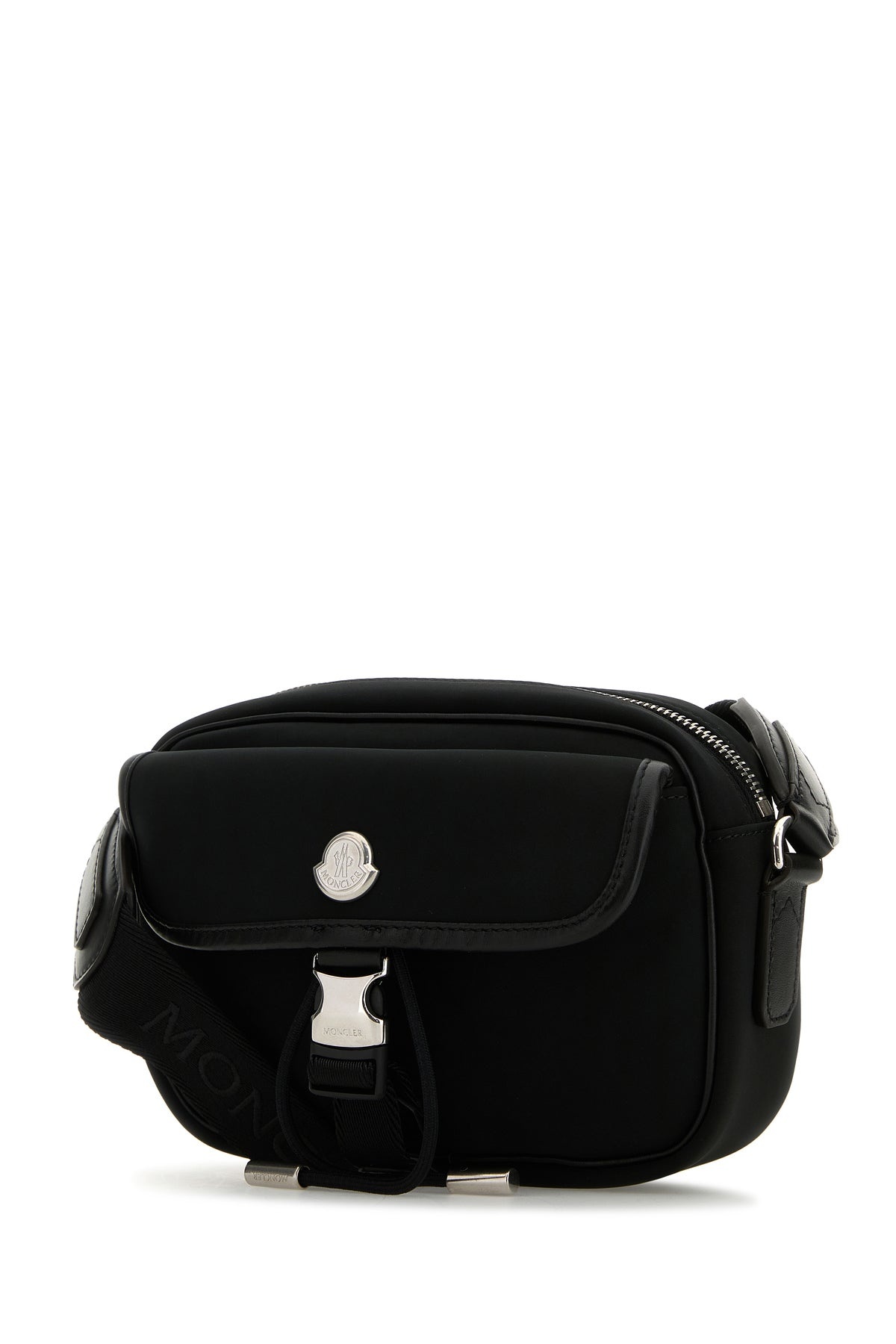 Black canvas New Trick crossbody bag - 2