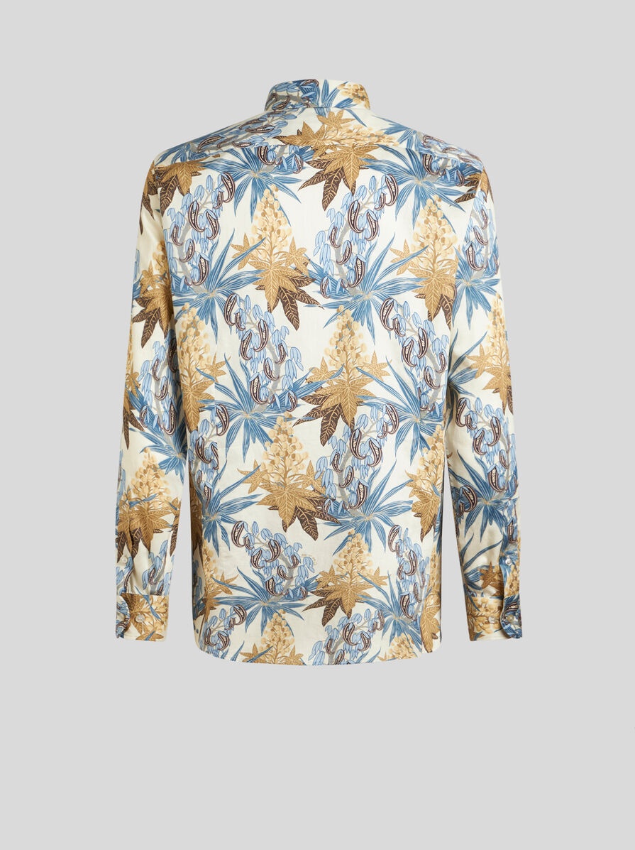 SHIRT WITH FOLIAGE PRINT - 5
