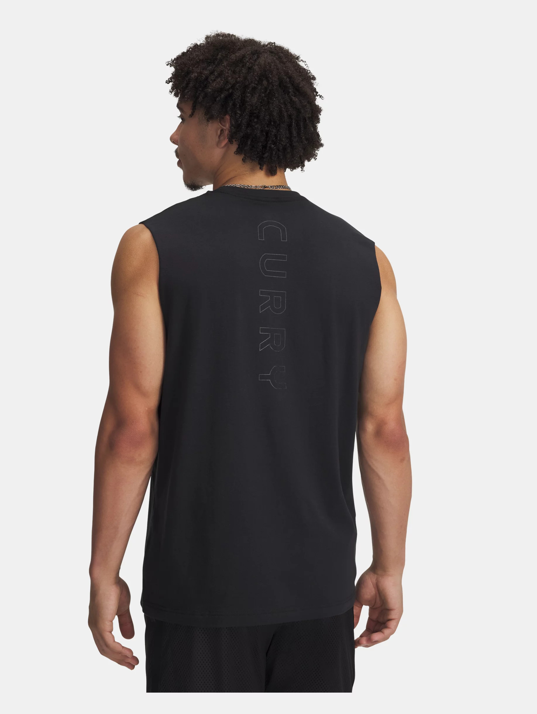 Men's Curry Sleeveless T-Shirt - 2