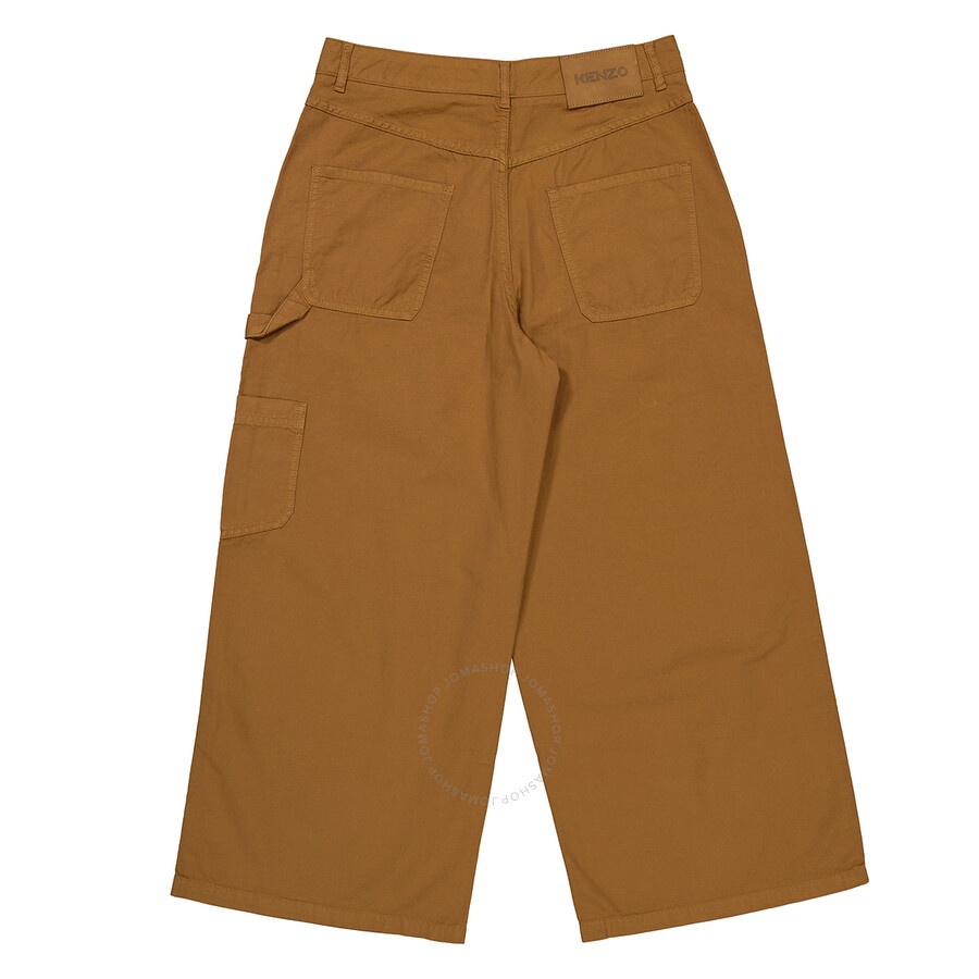 Kenzo Wide Leg Cropped Pants - 2