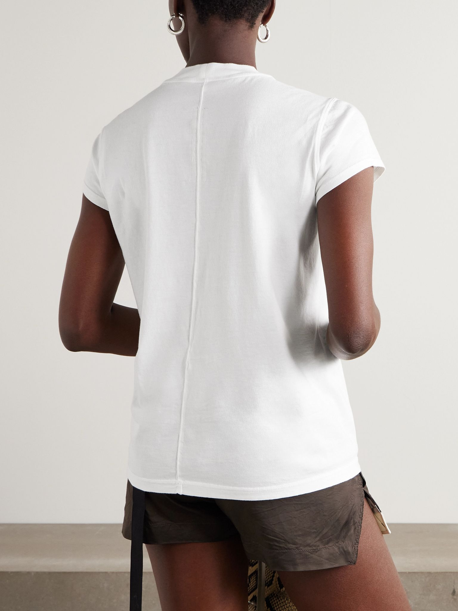 Cotton-jersey T-shirt White - 3