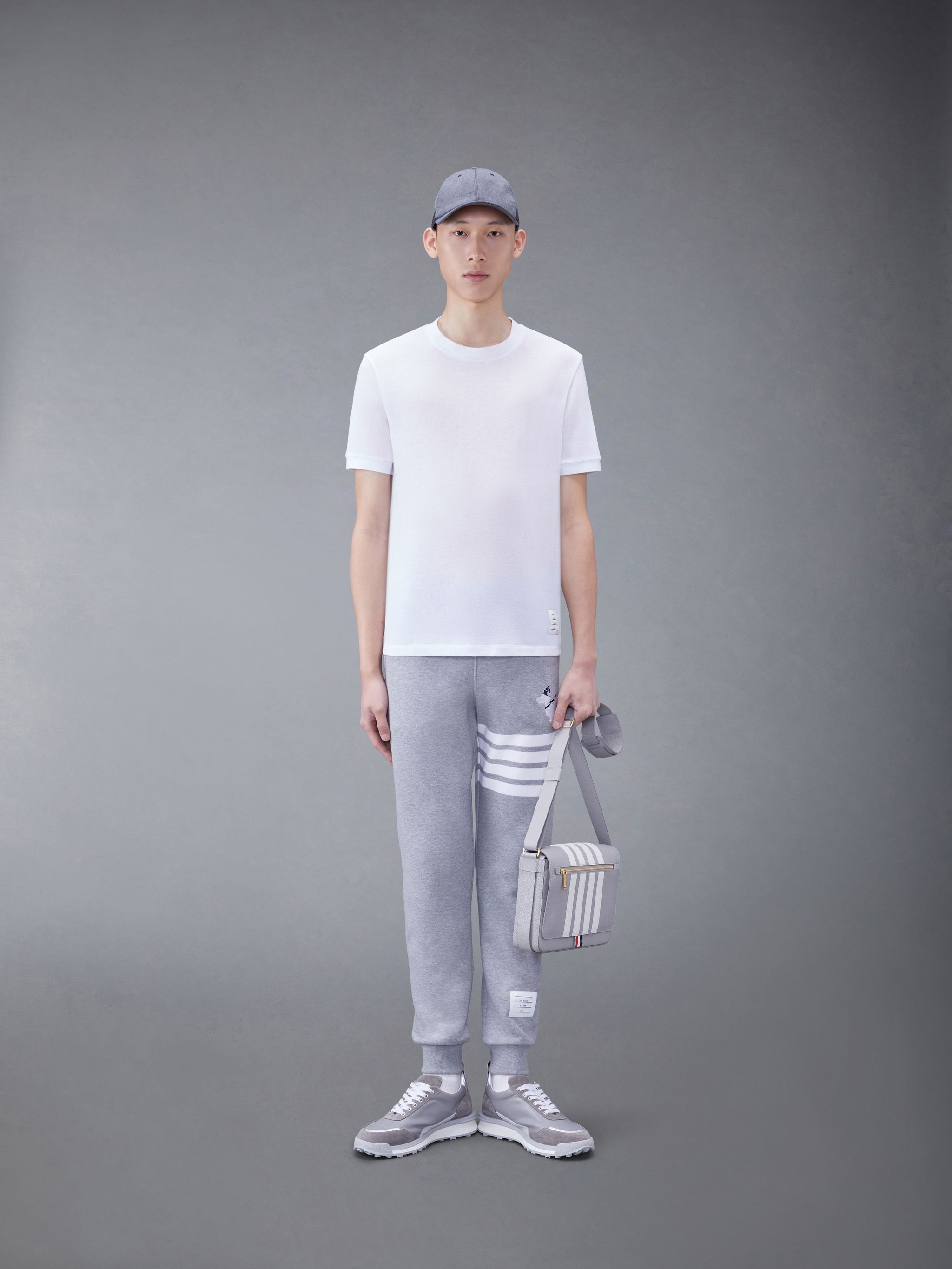 Lightweight Cotton Short Sleeve Striped Tee - 3