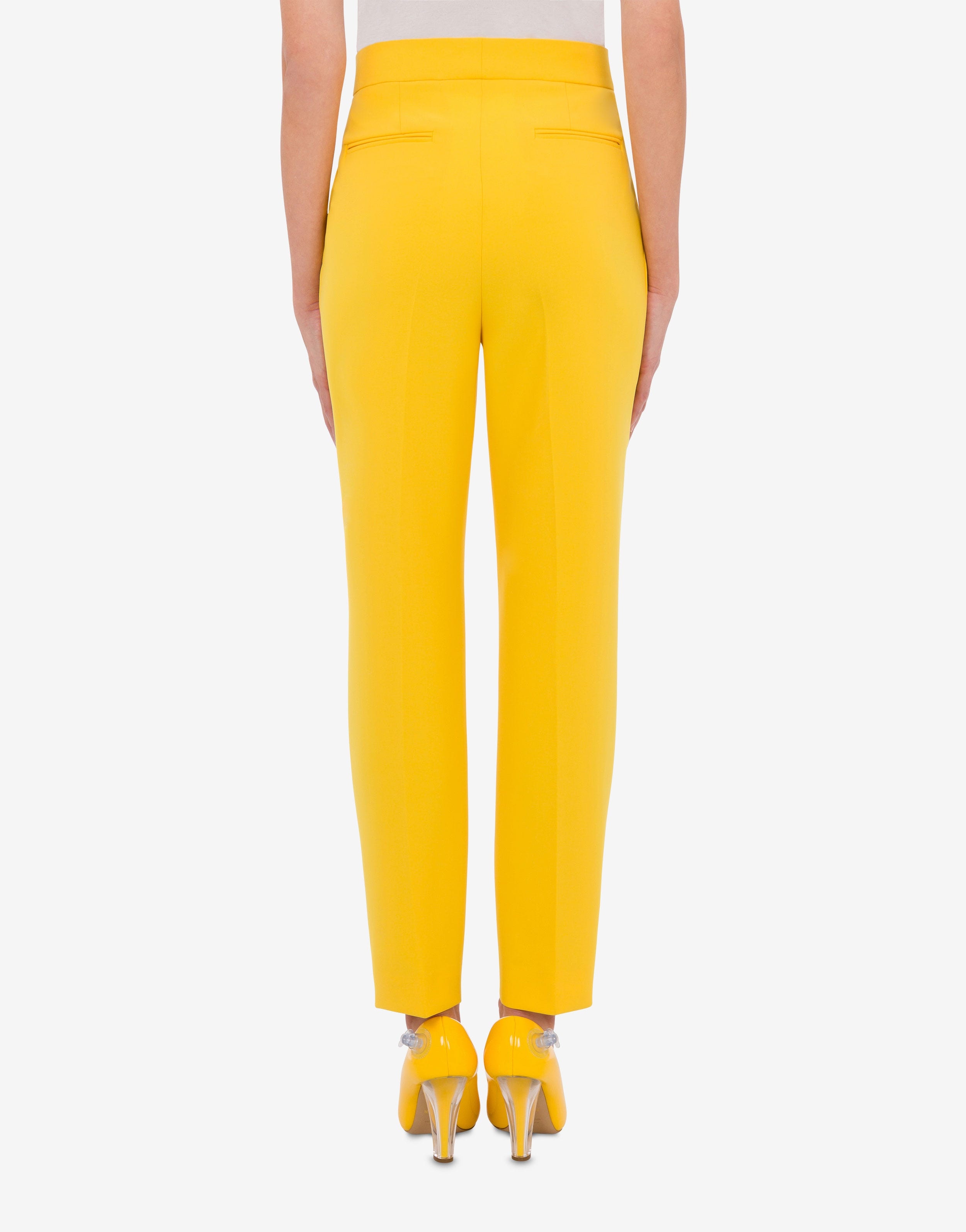 CRÊPE CIGARETTE TROUSERS - 3