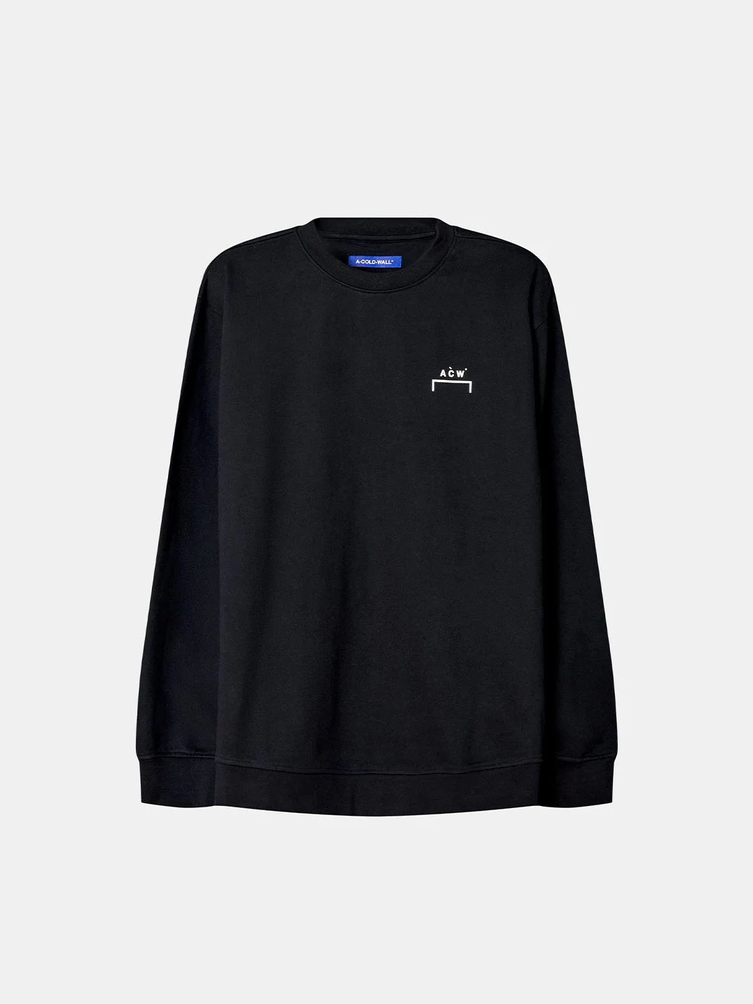 Burcham Logo Crew Black - 1