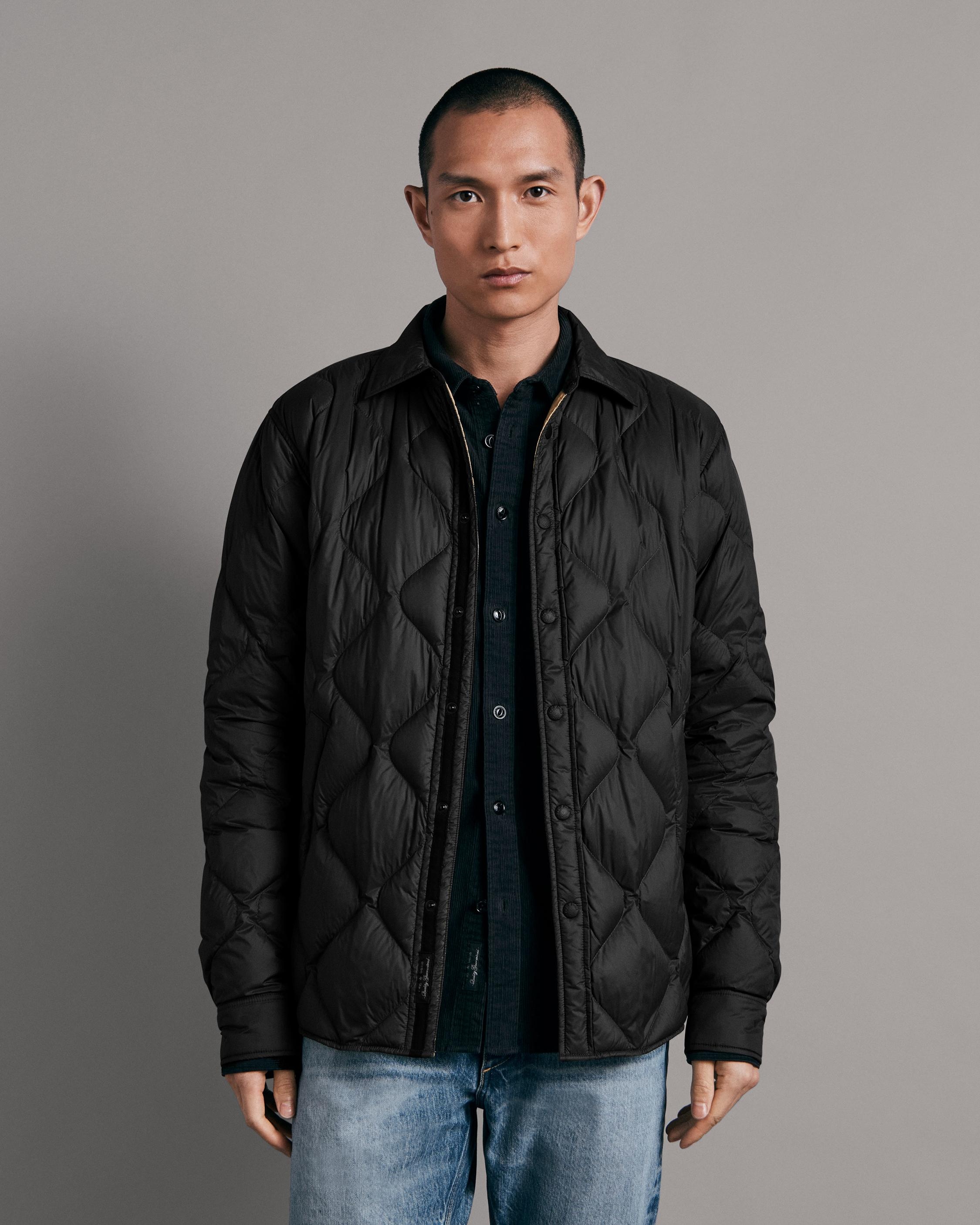 Padded Dane Nylon Jacket
Classic Fit Jacket - 1