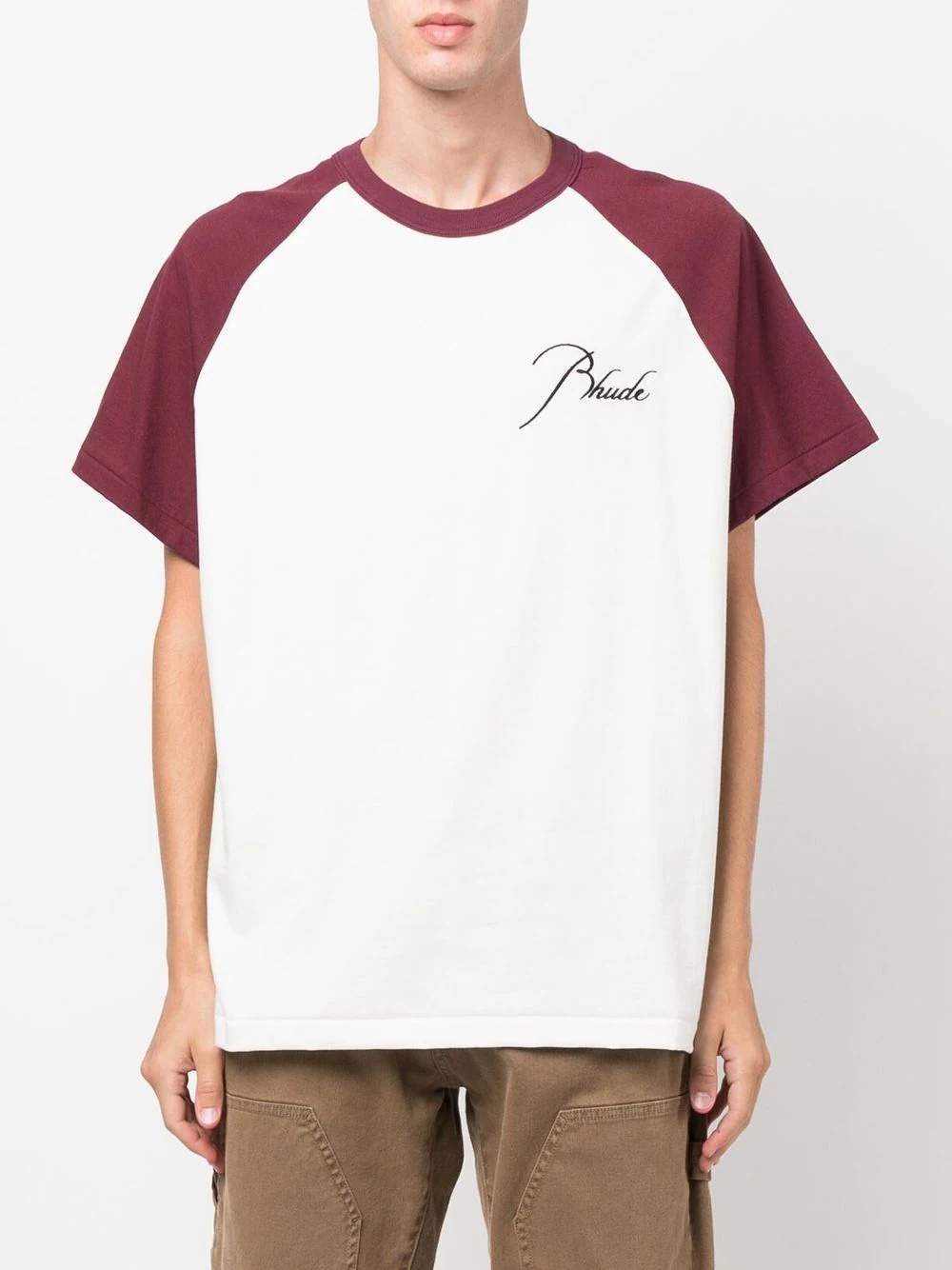 logo-print short-sleeved T-shirt - 3