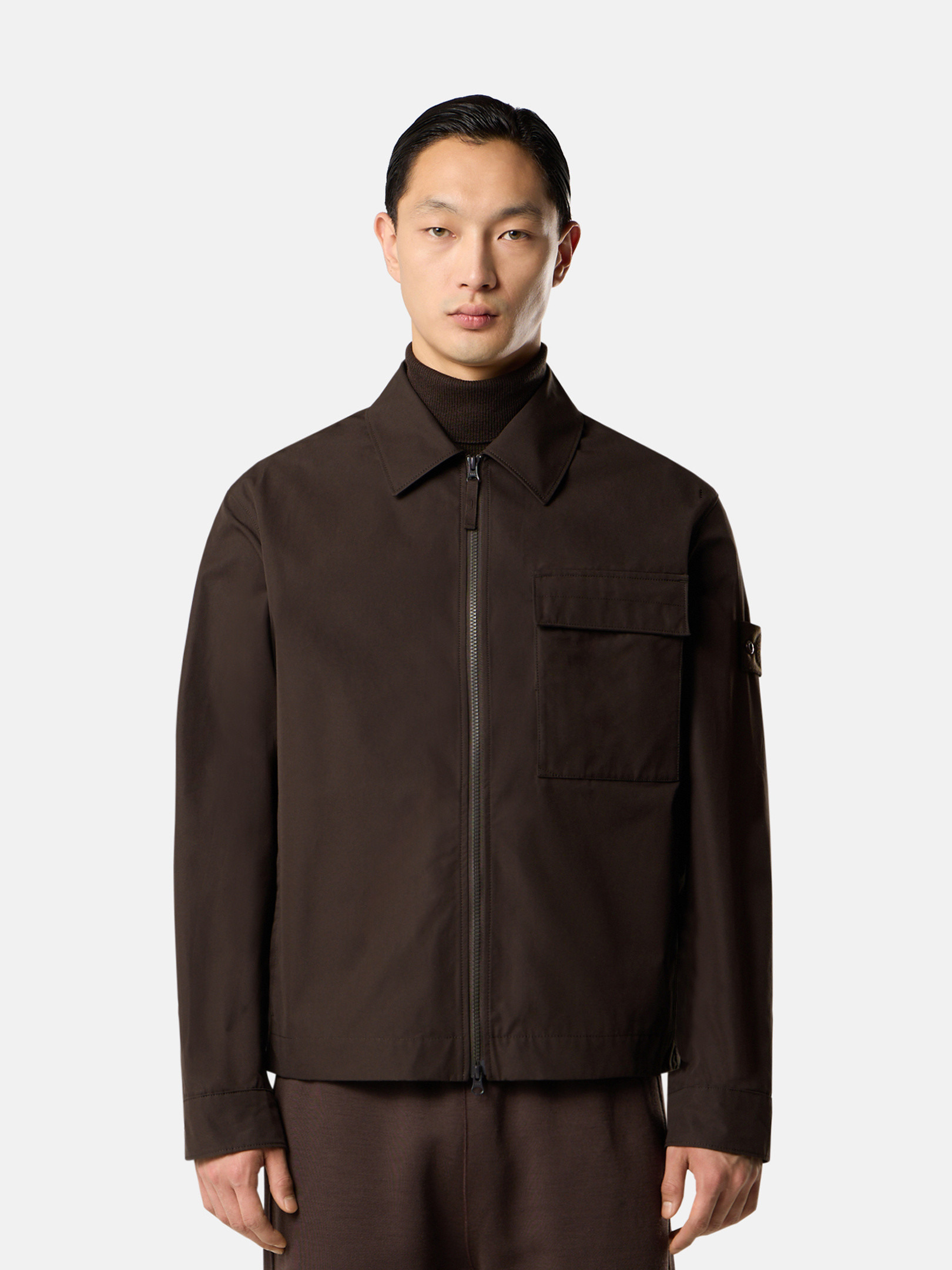 1200018 WEATHERPROOF COTTON CANVAS_STONE ISLAND GHOST - 2