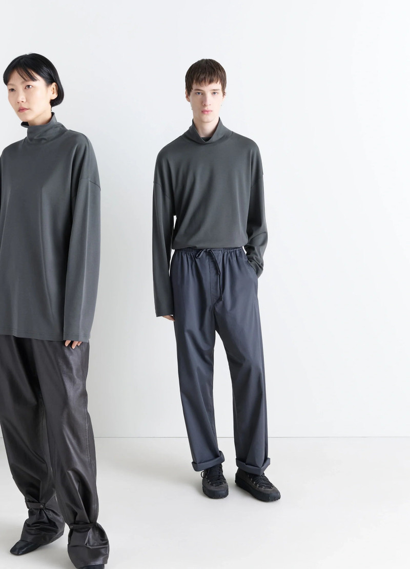 Lemaire RELAXED MOCK NECK T-SHIRT outlook