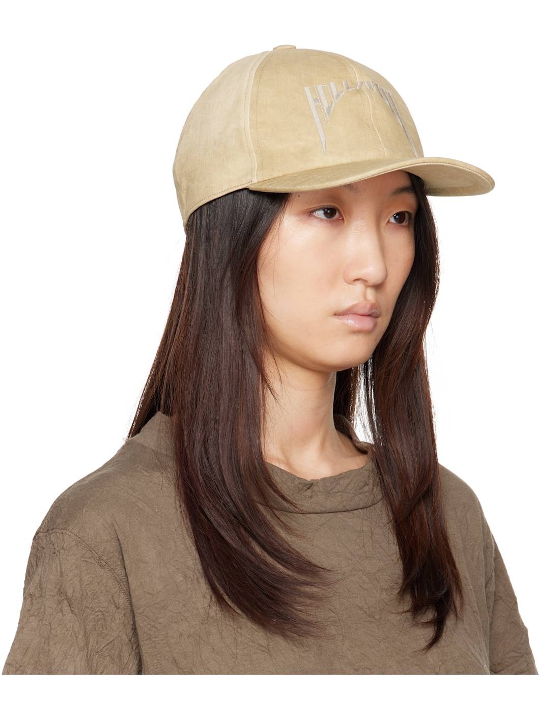 Beige 'Hollywood' Baseball Cap - 2
