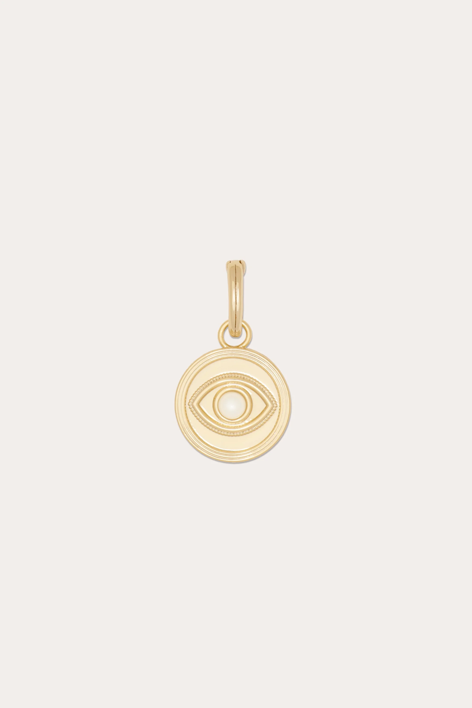 Pearl Evil Eye Charm - 1