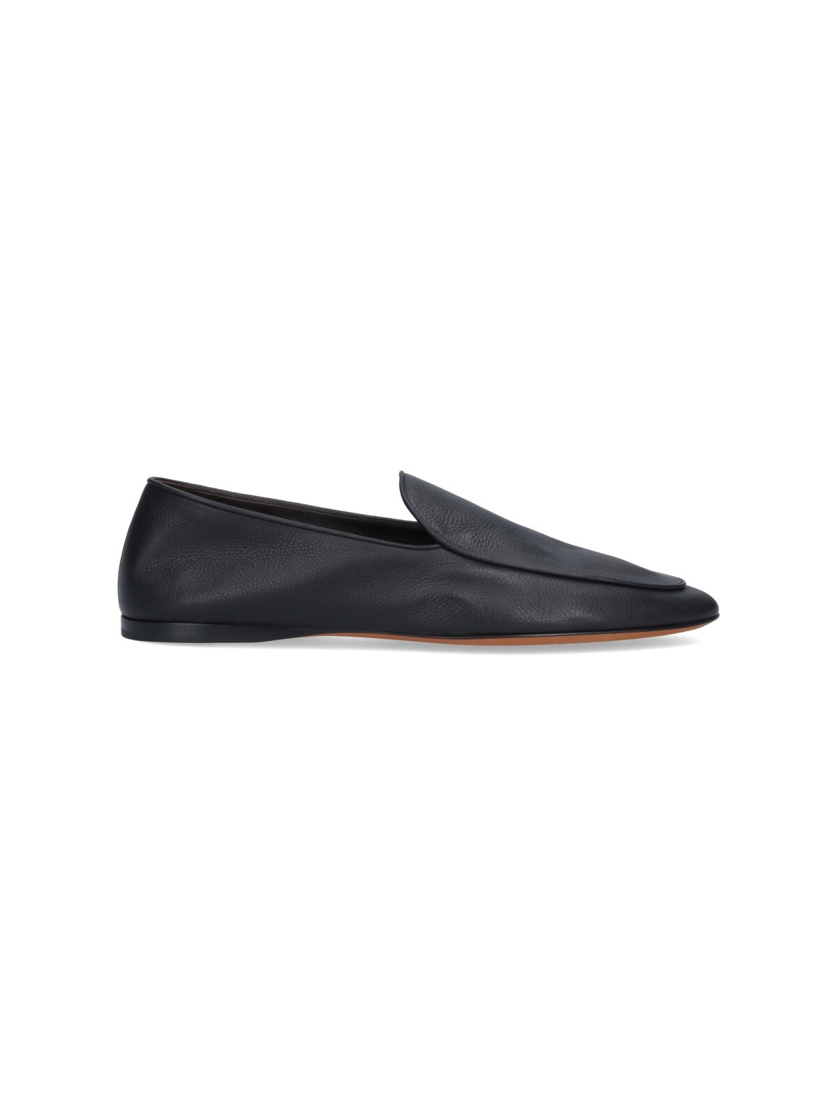 HAMMERED LEATHER LOAFERS - 1