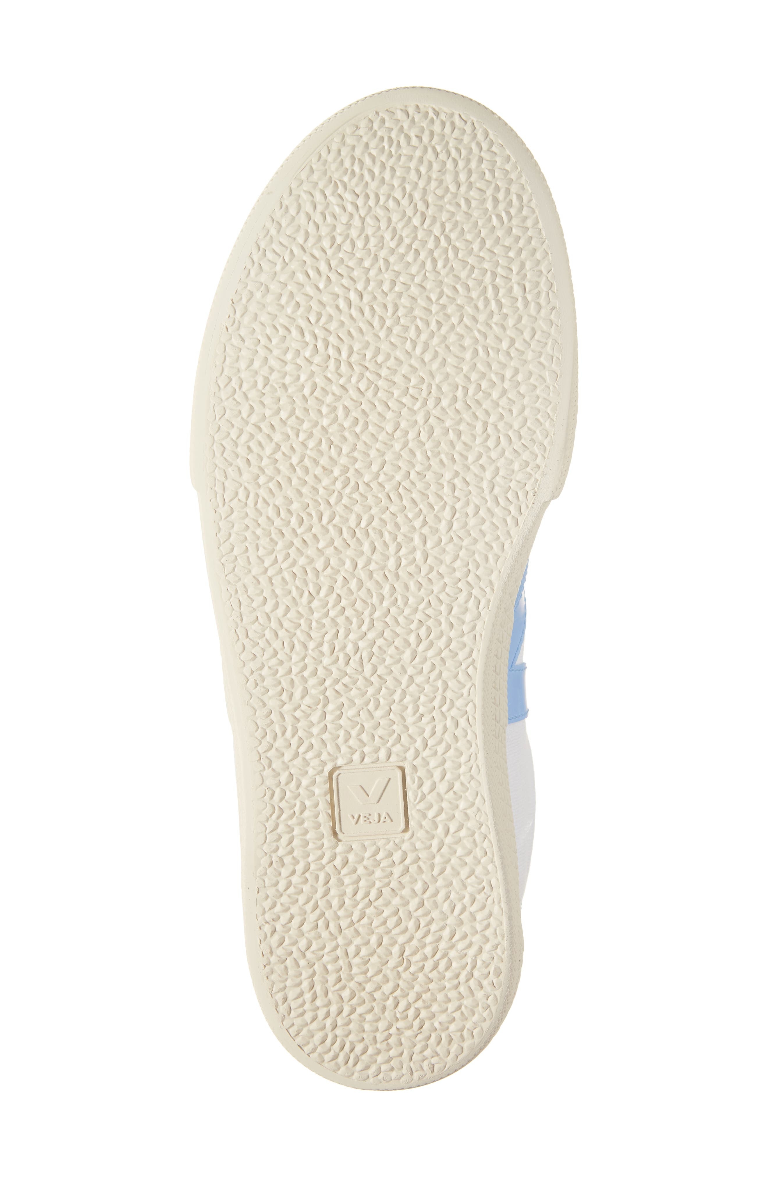 Veja Volley Canvas Sneaker in White/Aqua at Nordstrom - 6