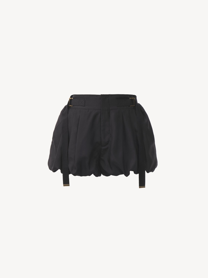 Chloé MINI BLOOMER SHORTS IN WASHED SILK HABOTAI outlook