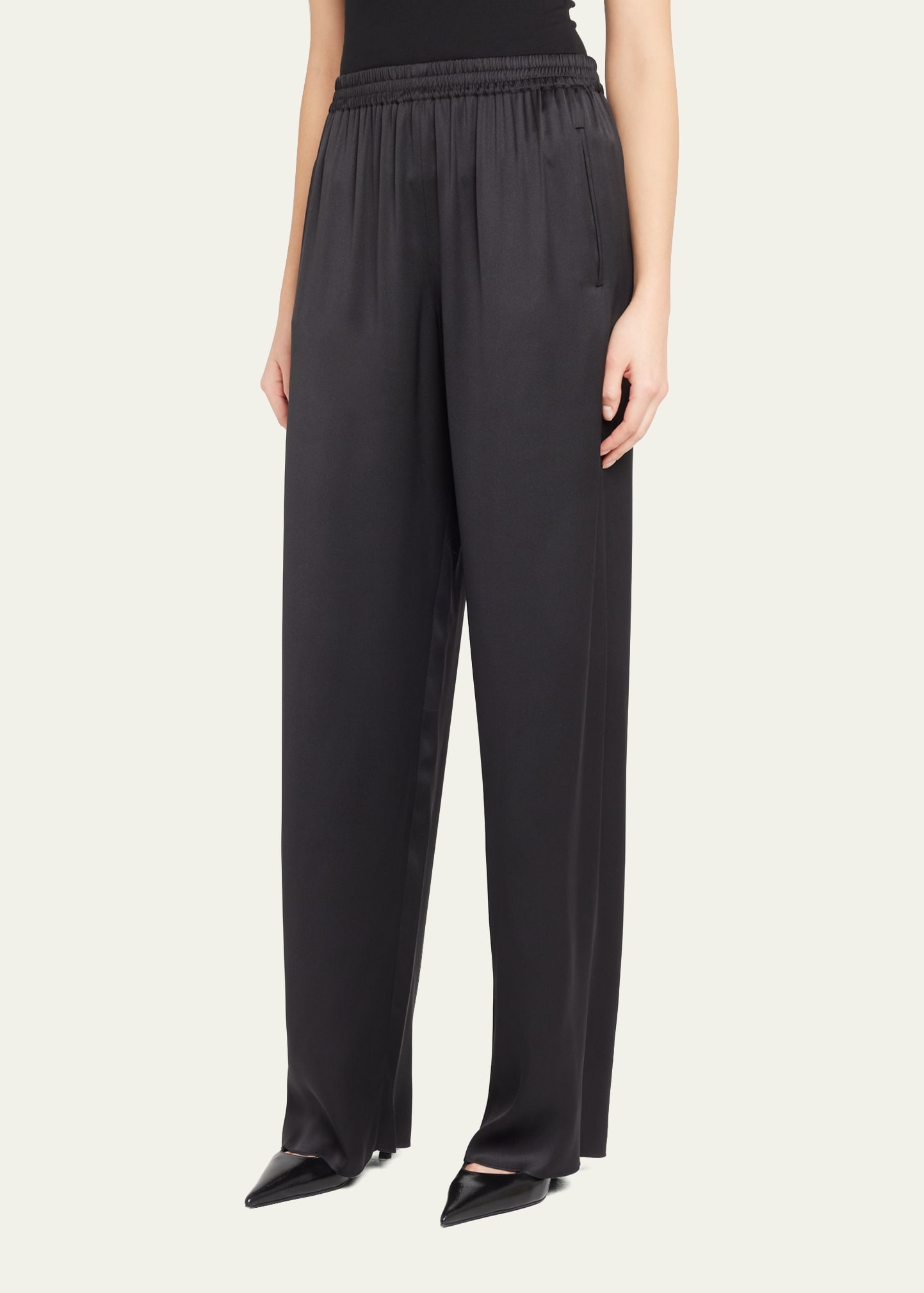 Classic Silk Trousers - 4