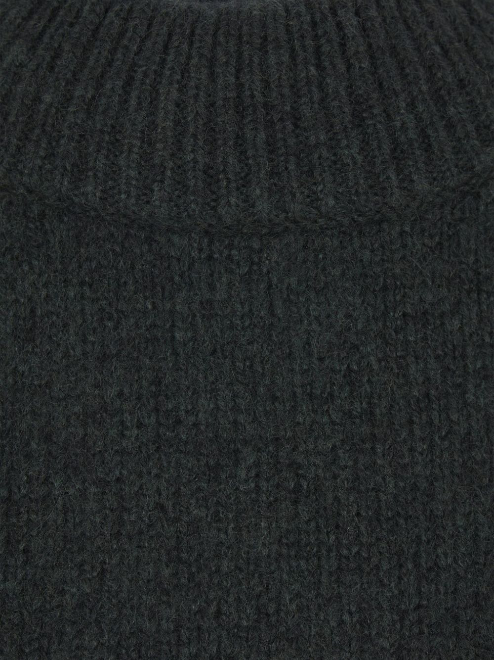 high-neck  long-sleeves sweater - 3