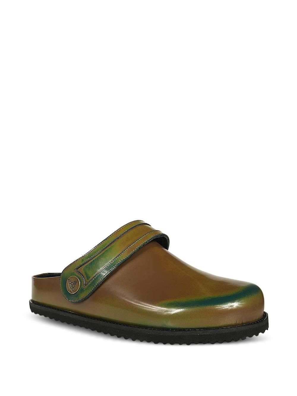leather strap mules - 2