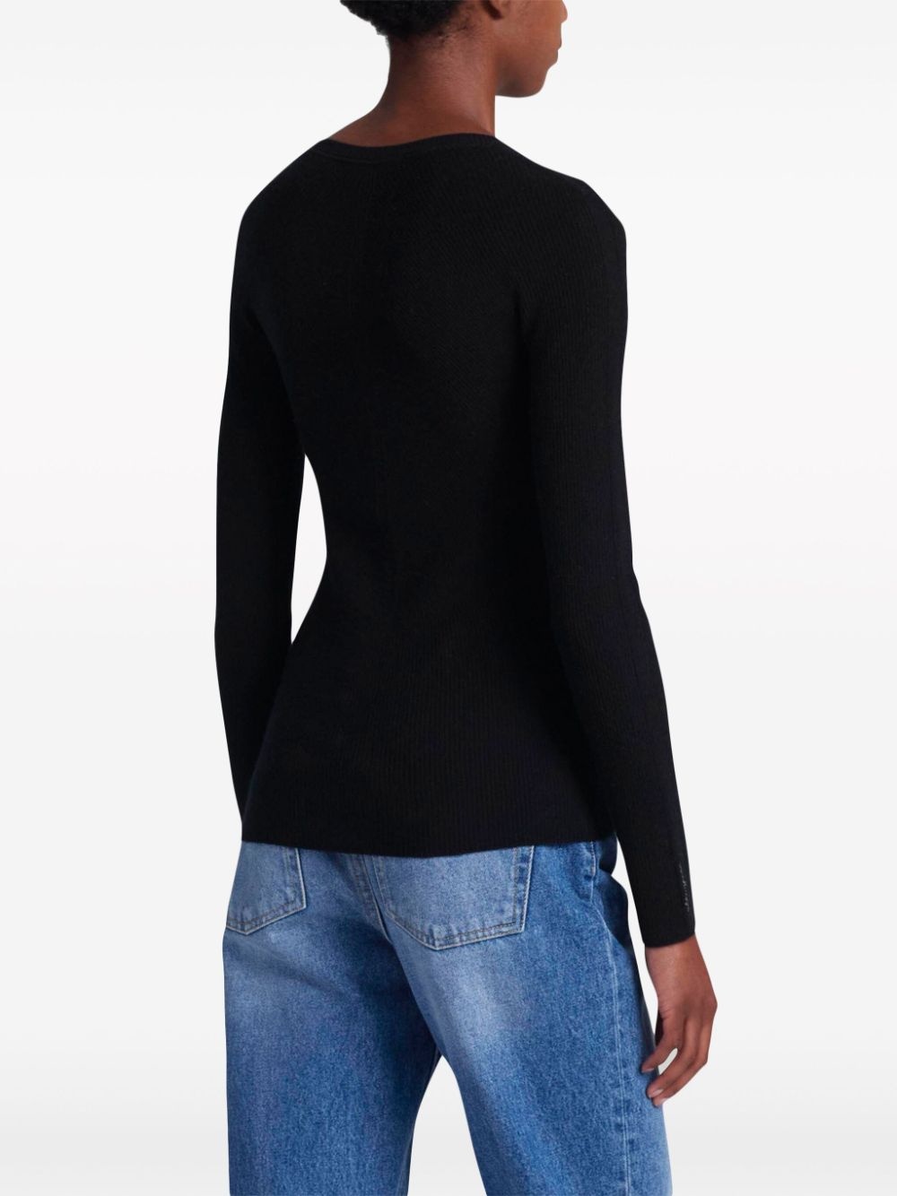 Jones logo-embroidered cashmere cardigan - 4