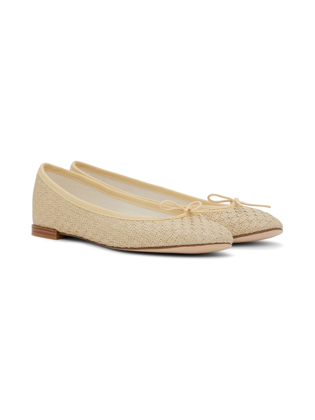 Beige Cendrillon Ballerina Flats - 4