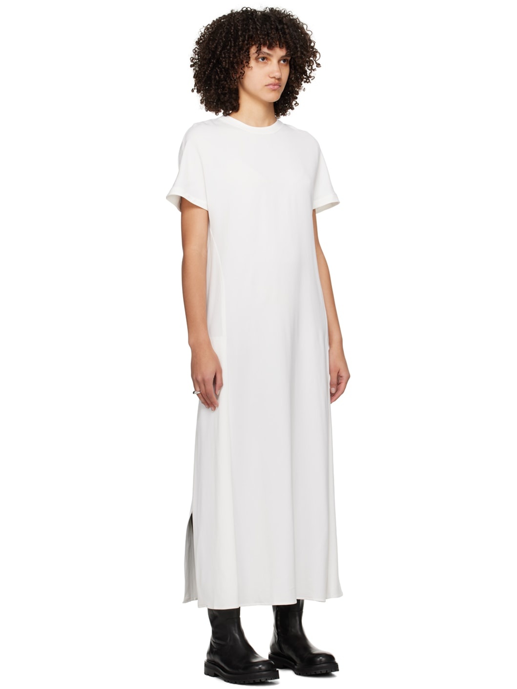 Off-White Zip Maxi Dress - 2