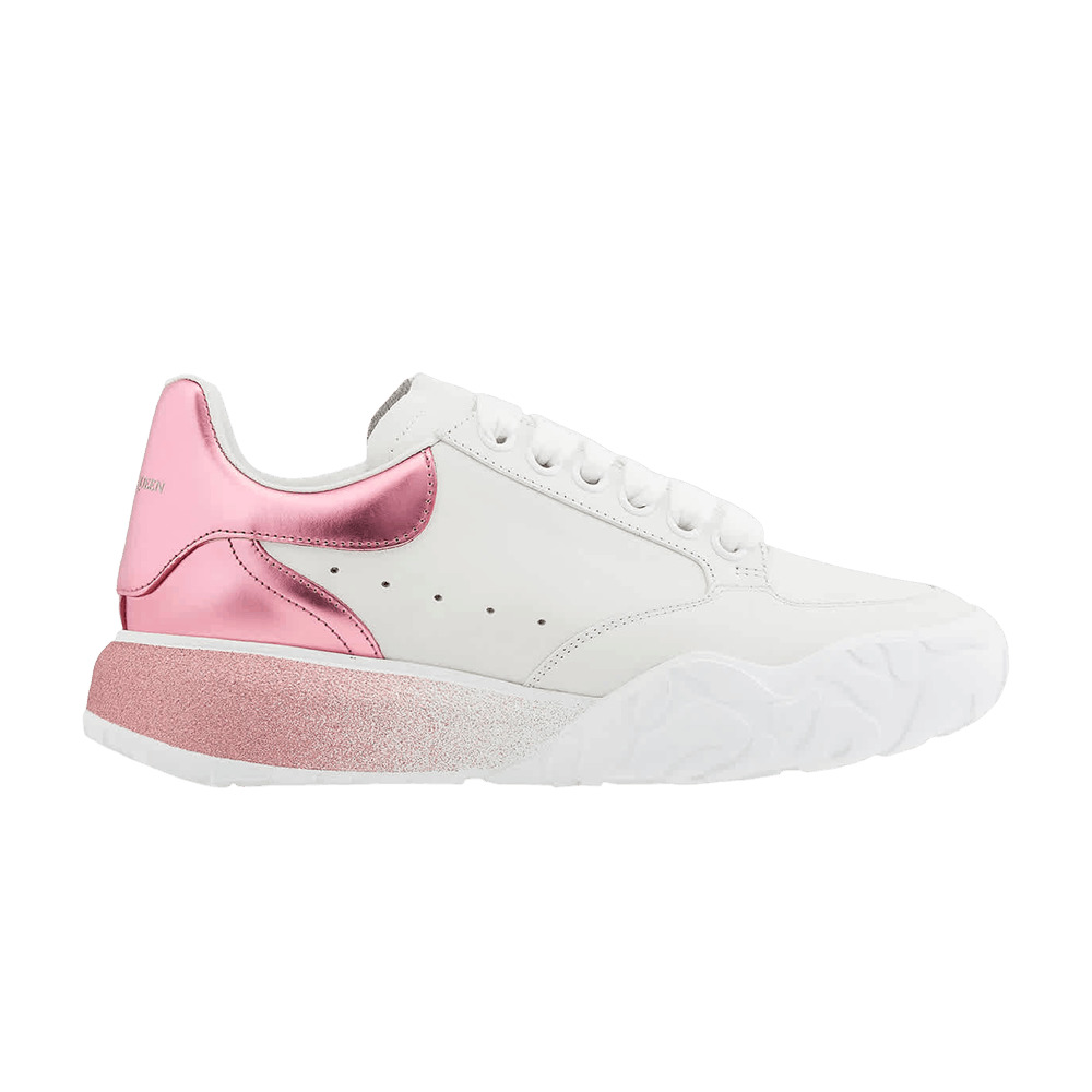 Alexander McQueen Wmns Oversized Court Trainer 'Degrade - Pastel Pink' - 1