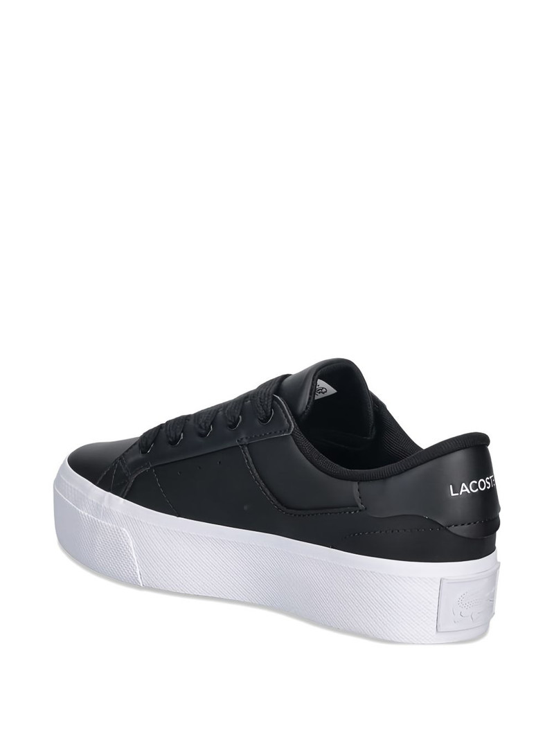 Ziane Platform logo-detail leather sneakers 4
