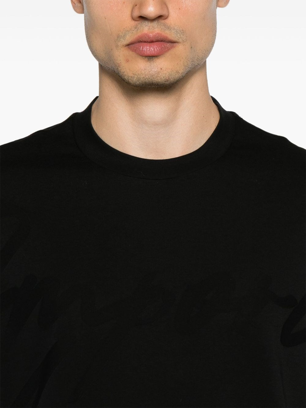 Logo cotton t-shirt - 3
